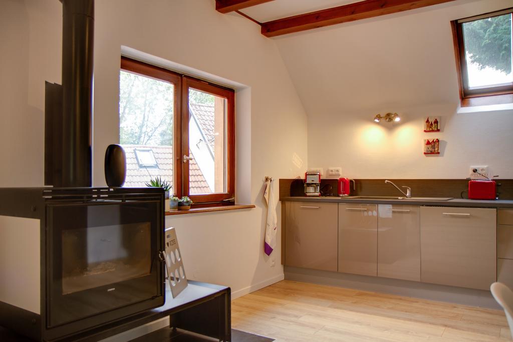 La Parenthese Villa Gertwiller Ruang foto